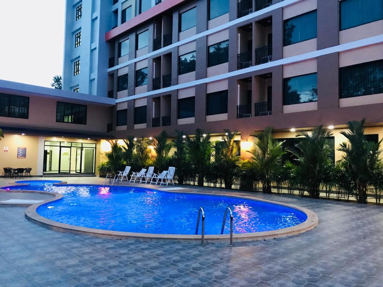 ATK Garden Hills Hotell Hat Yai Exteriör bild
